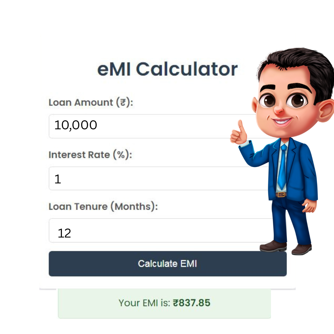 Loan EMI Calculator by 40tamila.site